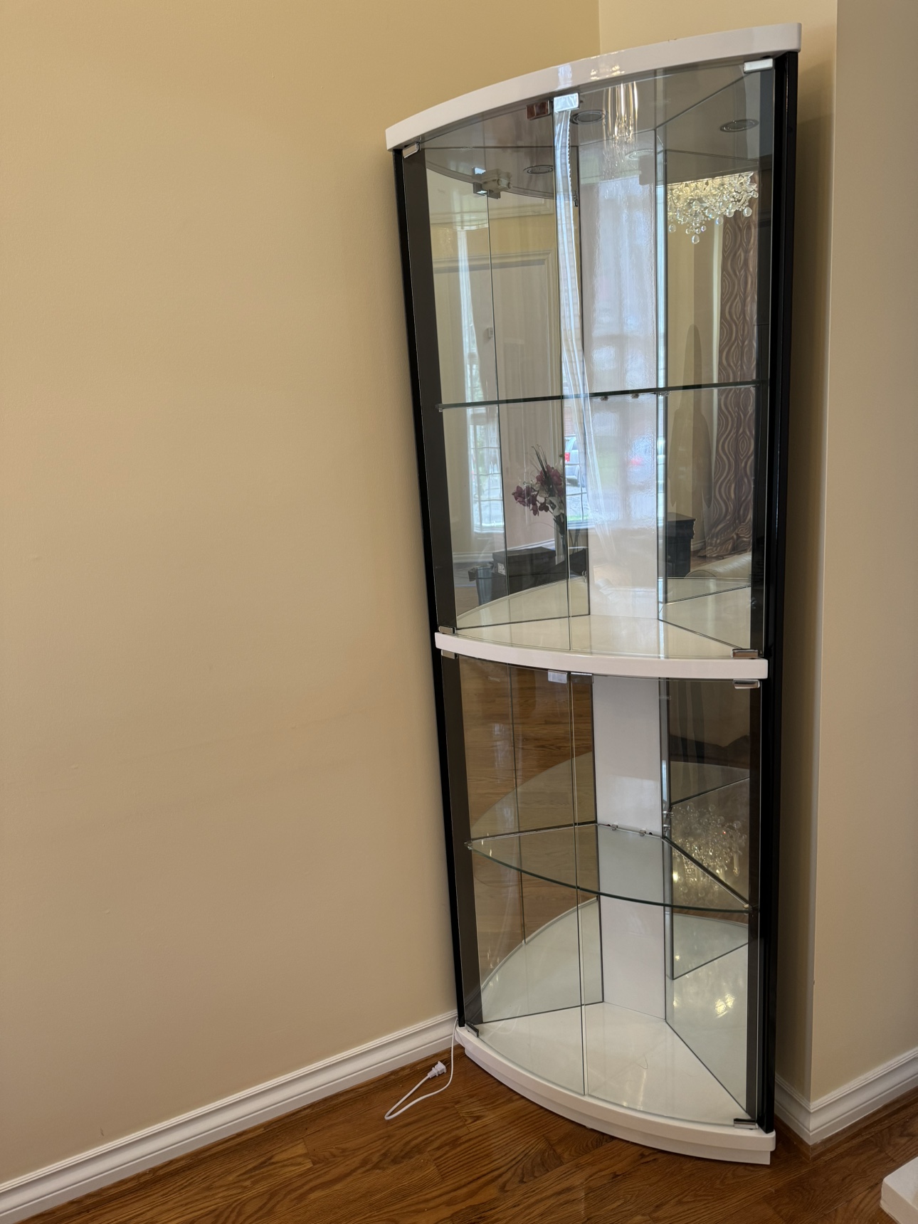 Corner Glass Display Cabinet