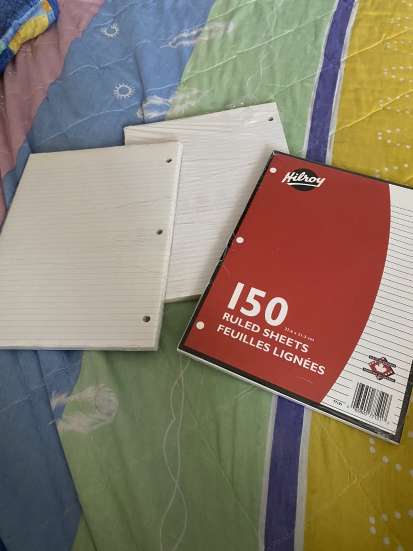 Hilroy 150 Ruled Sheets - photo 2