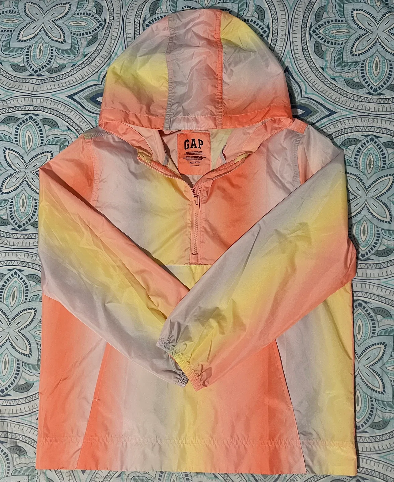 Gap Tie-Dye Windbreaker Hoodie image indicator(5)