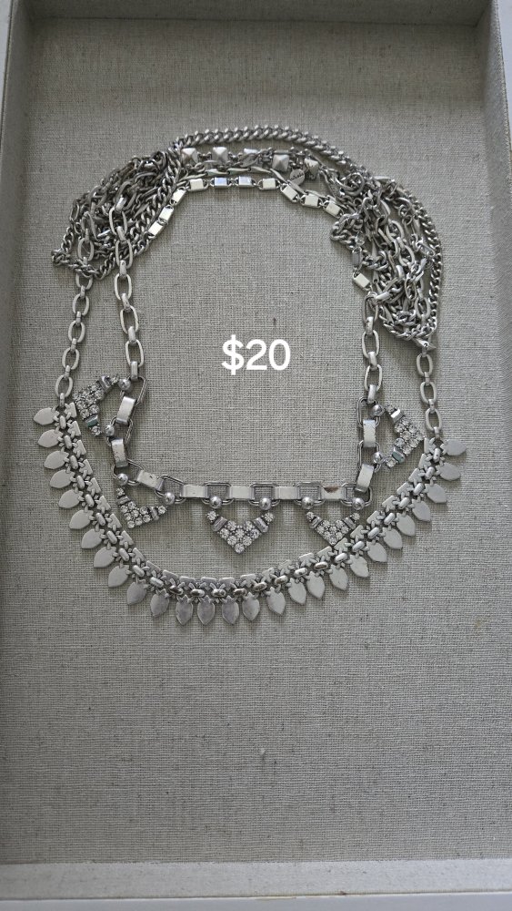 Silver Statement Necklace