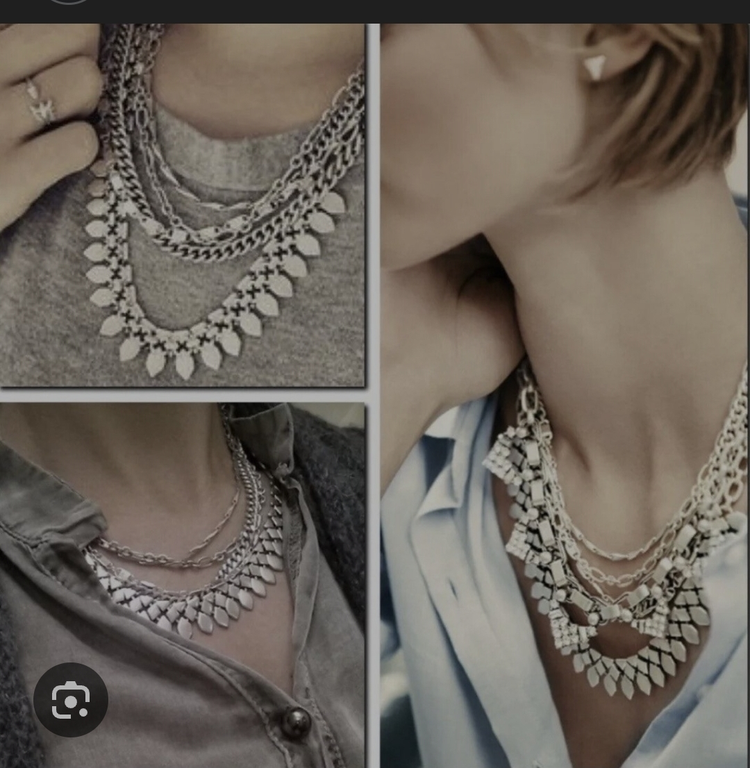 Silver Statement Necklace - photo 5