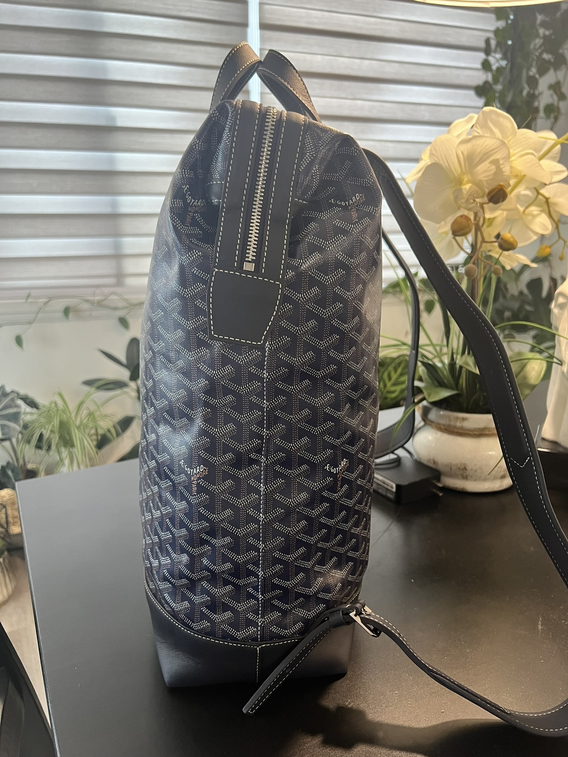 Goyard Cisalpin Backpack - Navy Blue - photo 4