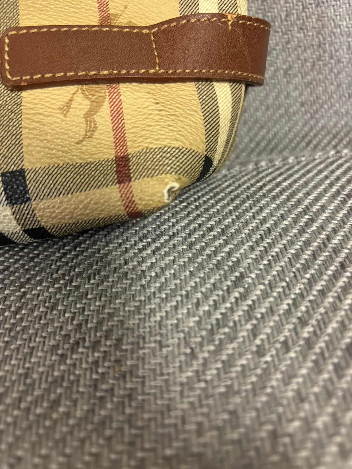 Burberry Haymarket Messenger Bag image indicator(5)