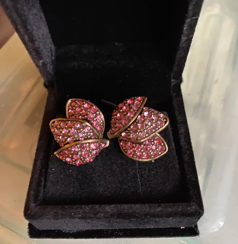 Heidi Daus Swarovski Crystal Earrings thumbnail