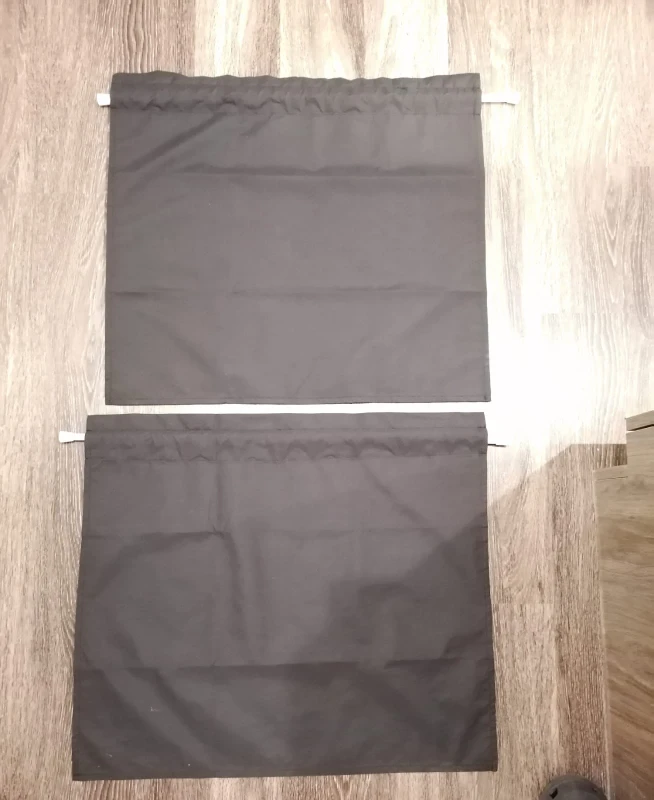 Home Queen Blackout Curtain Tiers