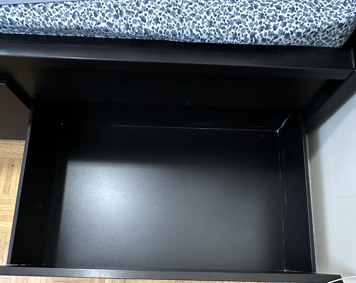 Moving sale 2 twin beds with storage - photo 2