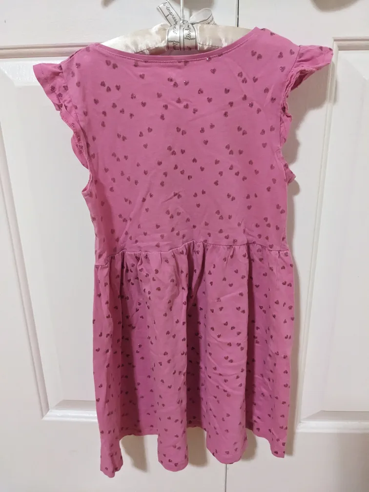 H&M Pink Heart Dress image indicator(3)