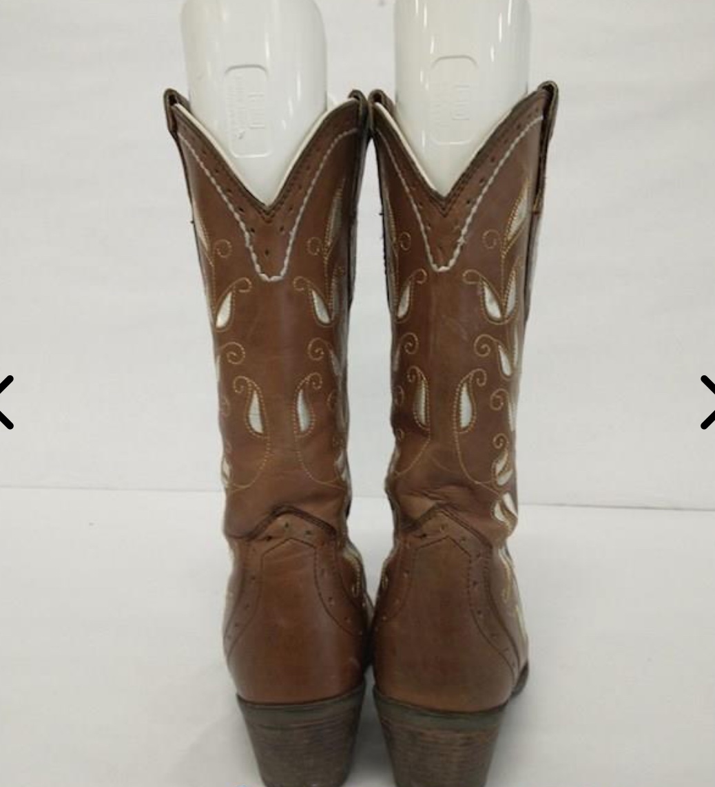 Ariat Brown Embroidered Cowboy Boots - photo 3