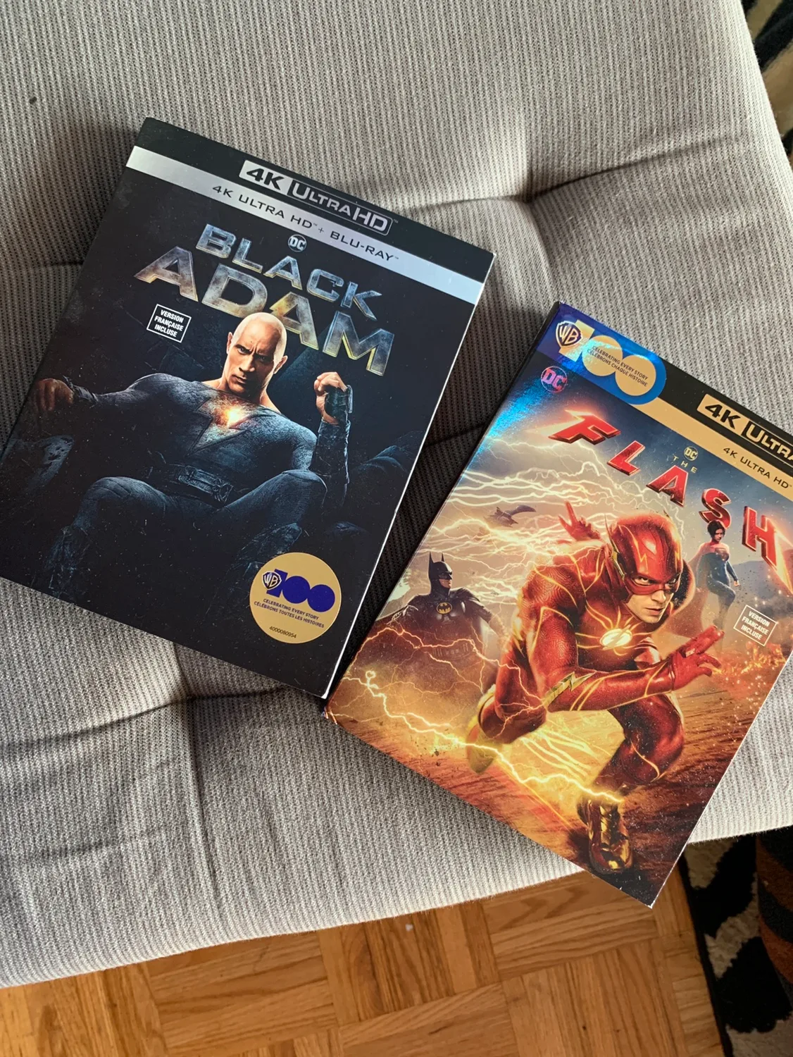 Black Adam & Flash BLU RAY image indicator(2)