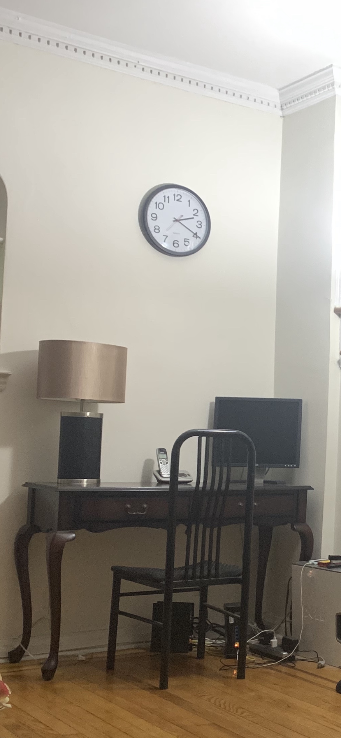 Wooden console desk