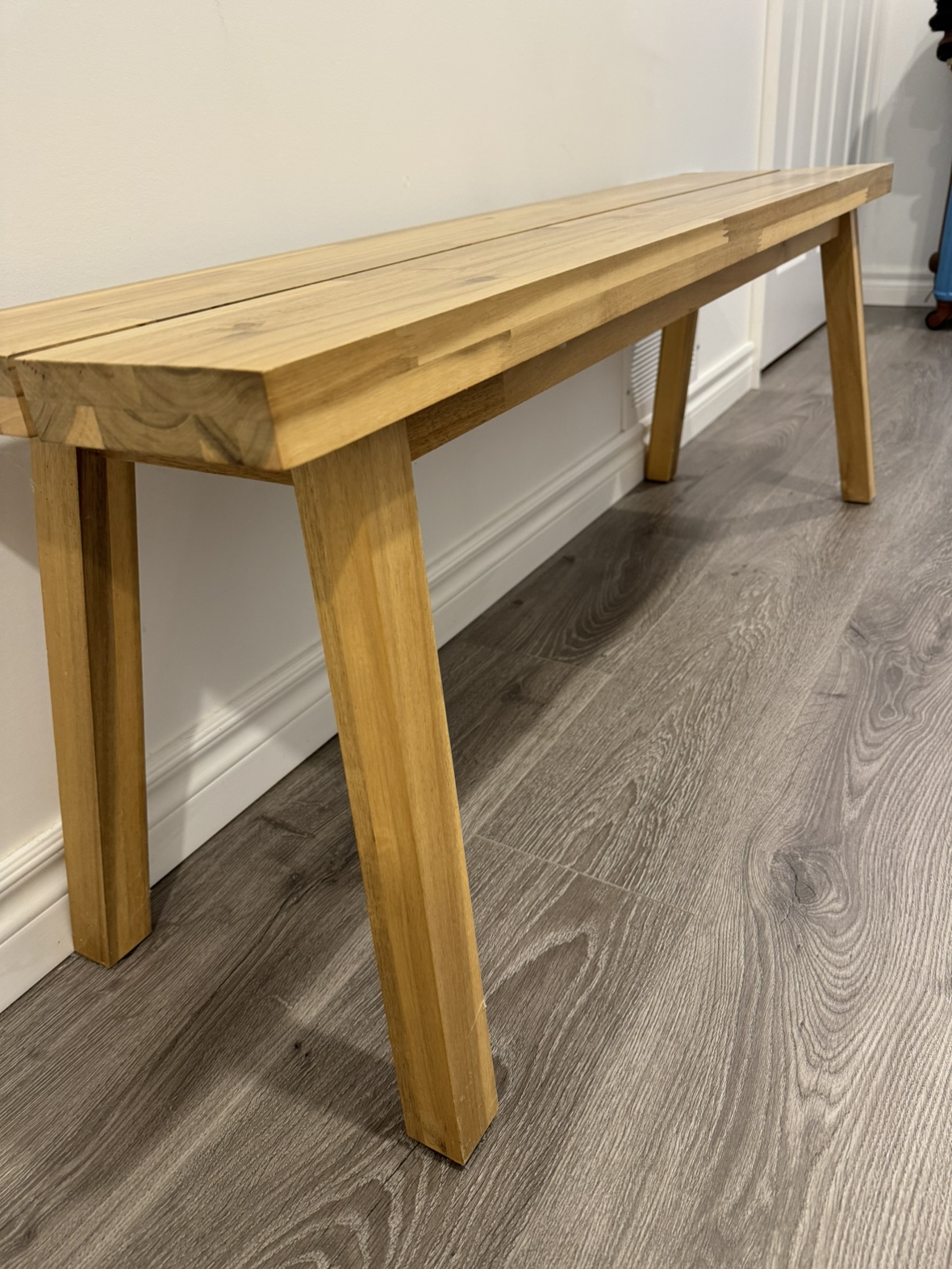 Solid Wood Bench - photo 2