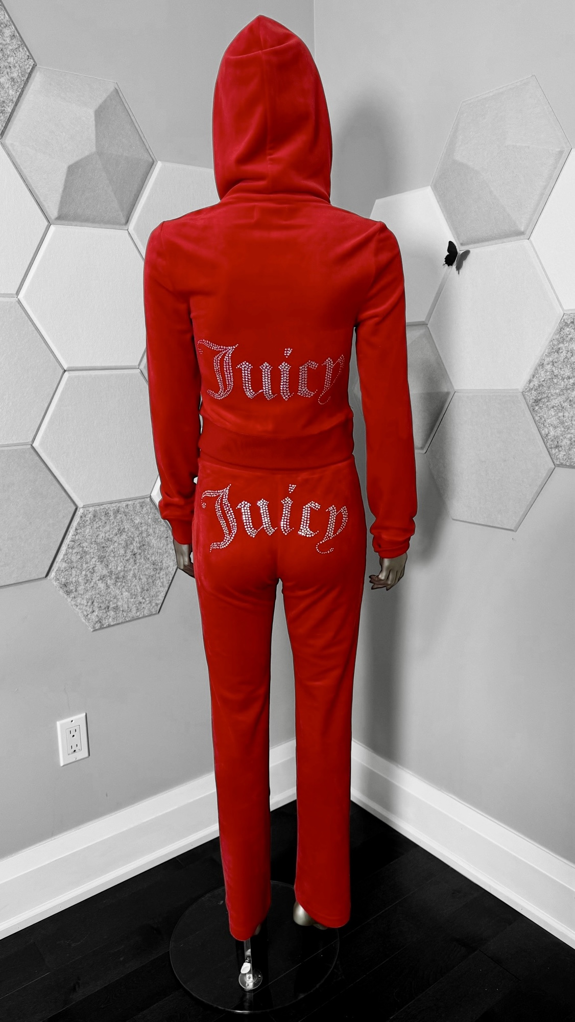 Juicy Couture Bling Velour Tracksuit - photo 2