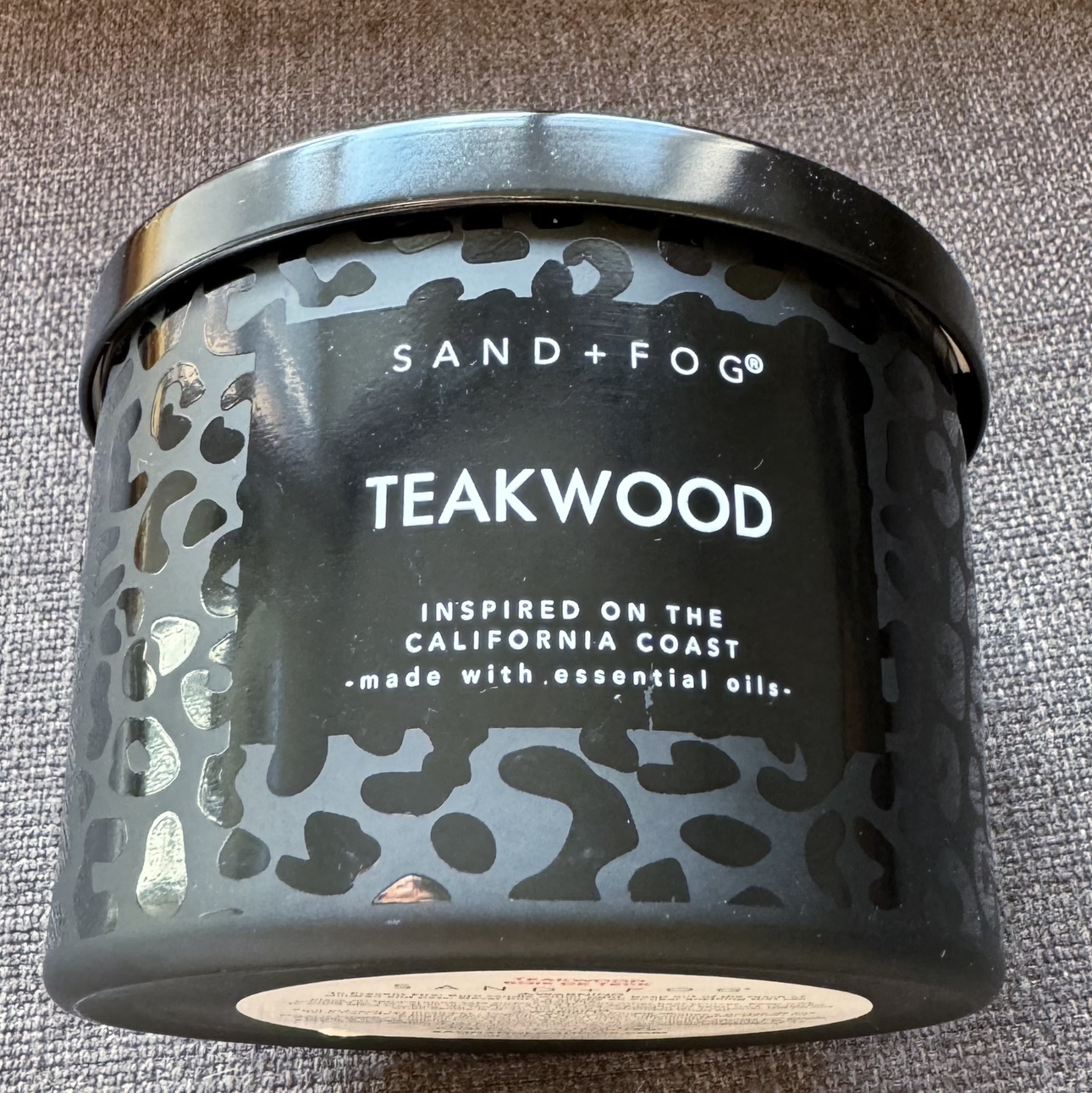 Sand + Fog Candle #freecycle