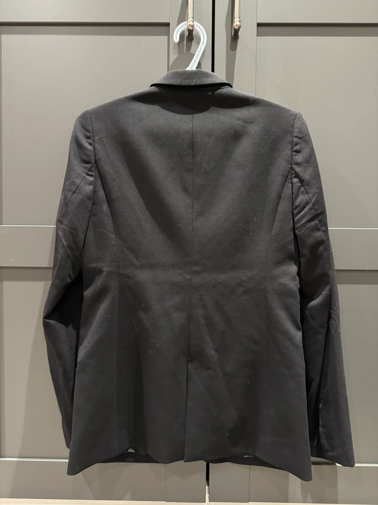 Madewell Buckley Tailors Black Wool-blended Blazer image indicator(2)