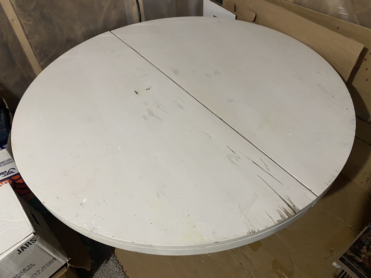 White Dining Table.