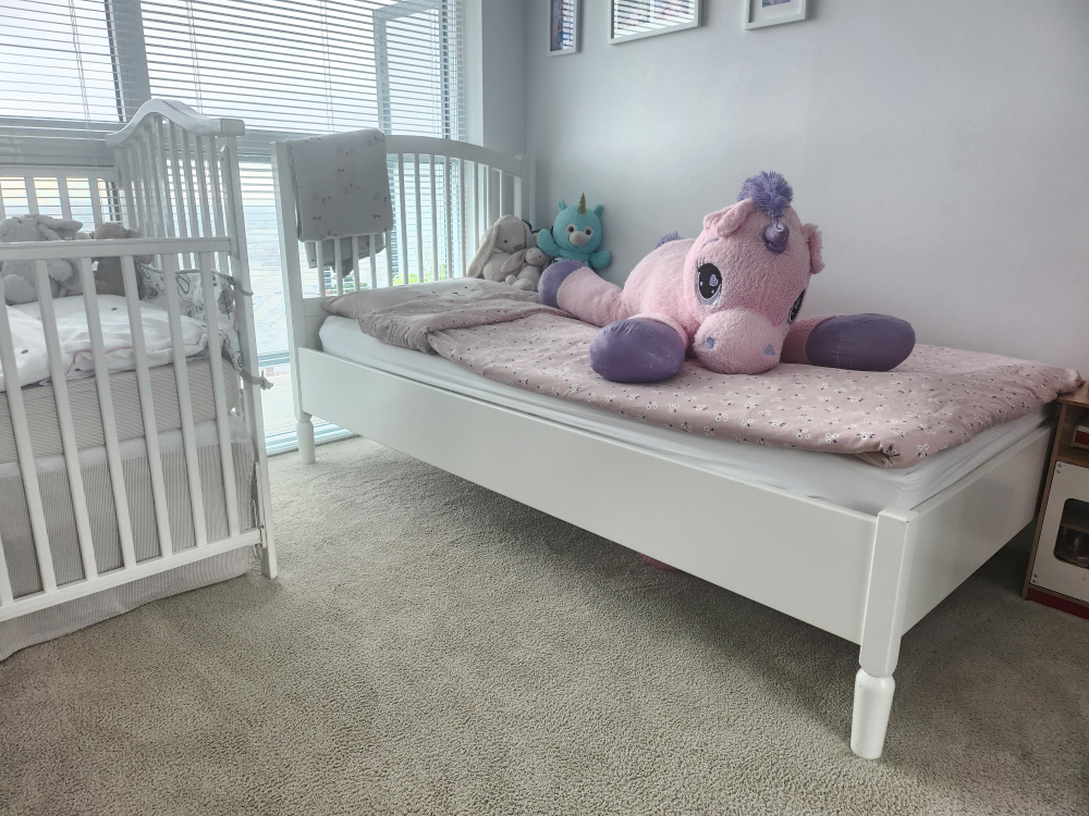 White Twin Bed Frame