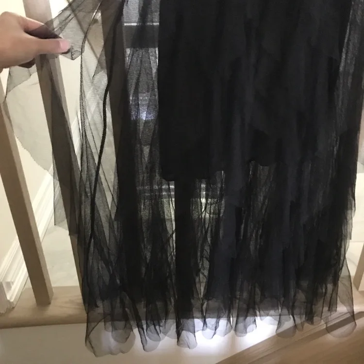 Trade/FWP: Black & White Polka Dot Tulle Dress - Small - NWOT image indicator(9)