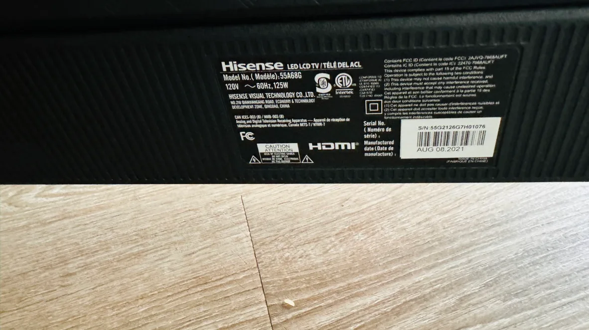 Hisense 55 Inch Android TV image indicator(3)
