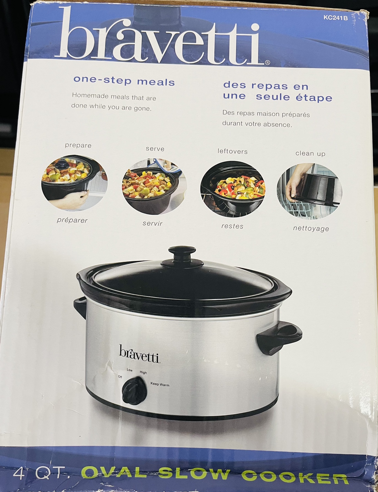Bravetti 4 Qt. Oval Slow Cooker - photo 2