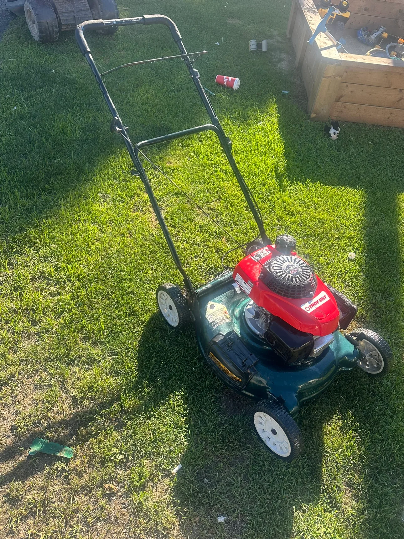 21” 3 in 1 push mower with brand new honda gcv 160 engine thumbnail
