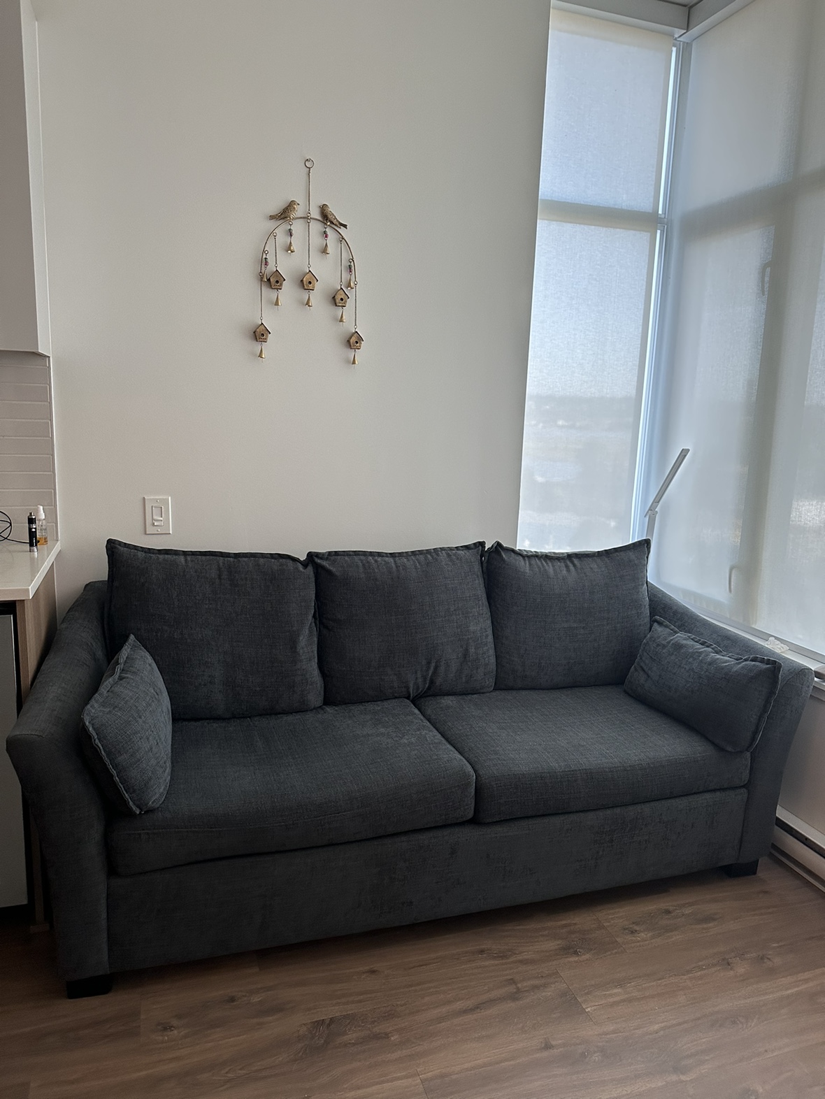 Hudson’s Bay Dark Grey Sofa