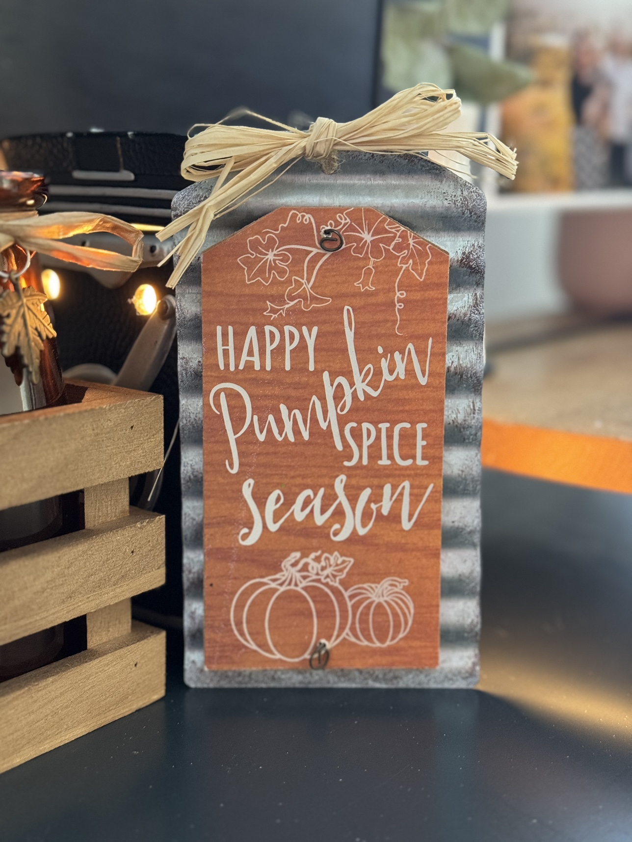 EUC “Happy Pumpkin Spice Season” Decorative Sign from Target