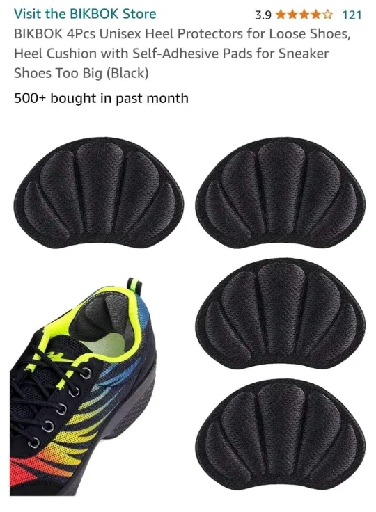 Heel Cushions for Loose Shoes image indicator(2)