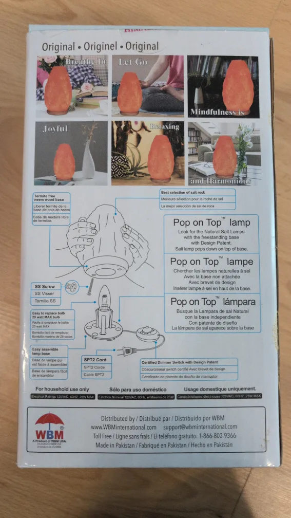 Himalayan Salt Desk Lamp with Dimmer image indicator(5)