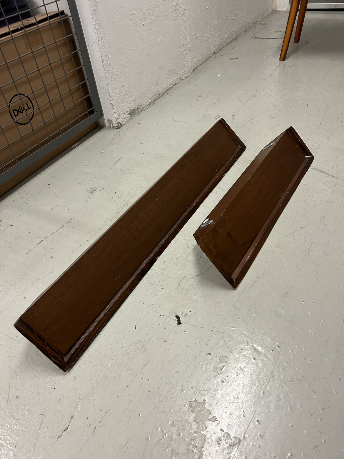 Distressed wood Floating Shelves - photo 3