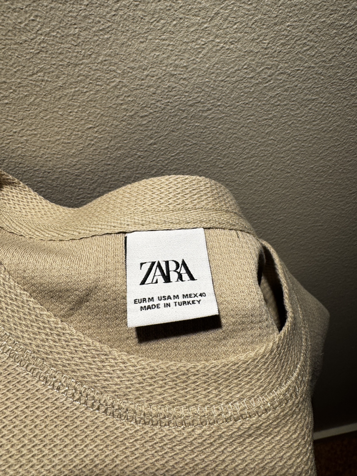 Zara Textured Jacquard T Shirt - photo 4