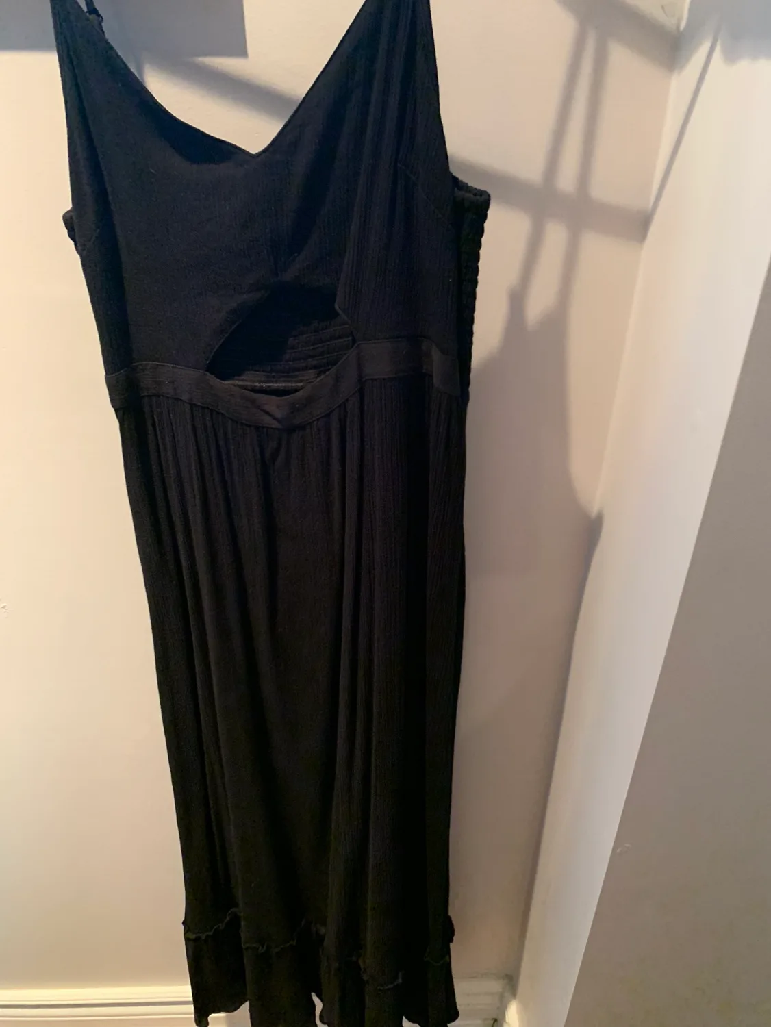 Black Cut Out Maxi Dress thumbnail