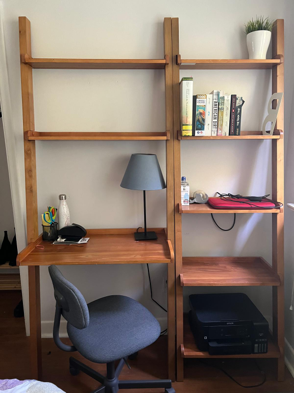 Ladder Shelf Desk