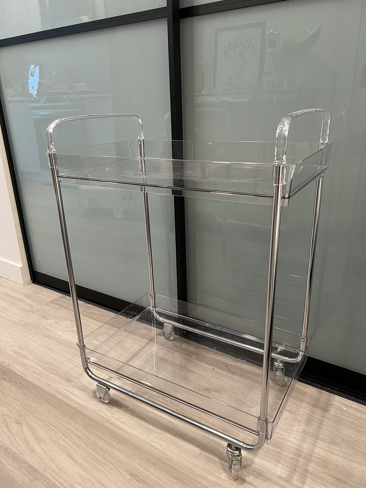Clear Bar Cart - photo 2