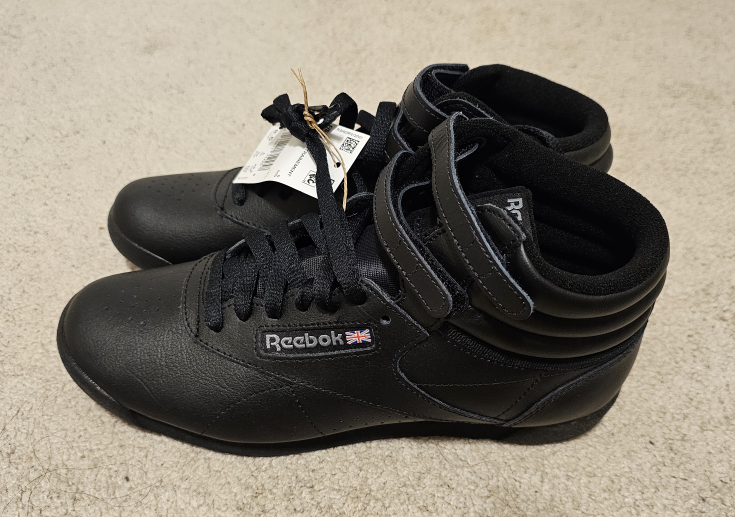 Reebok Women's Black High Top Sneakers