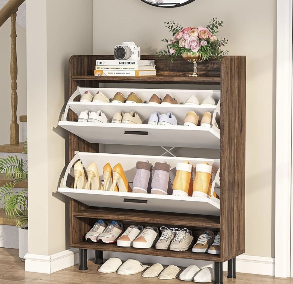 Flip Door Shoe Storage - photo 2