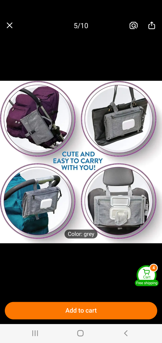 Portable Baby Changing Mat - photo 5