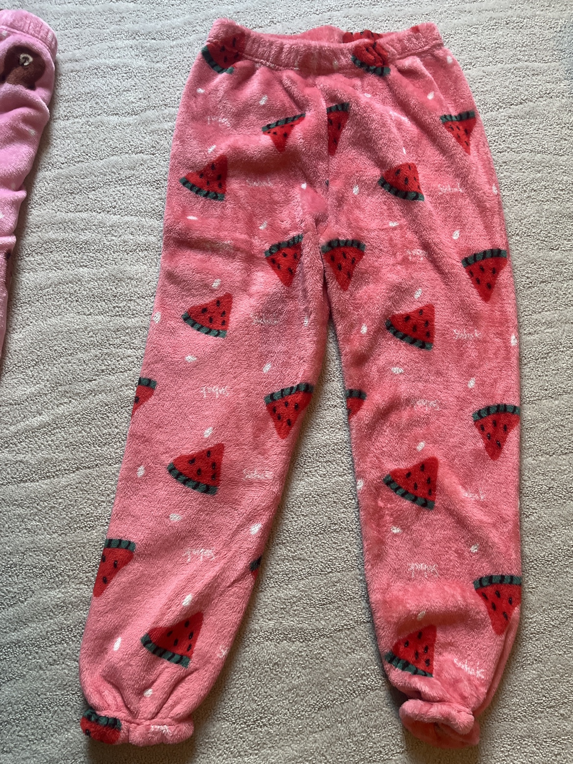 Pink Fleece Pajama Pants - photo 2