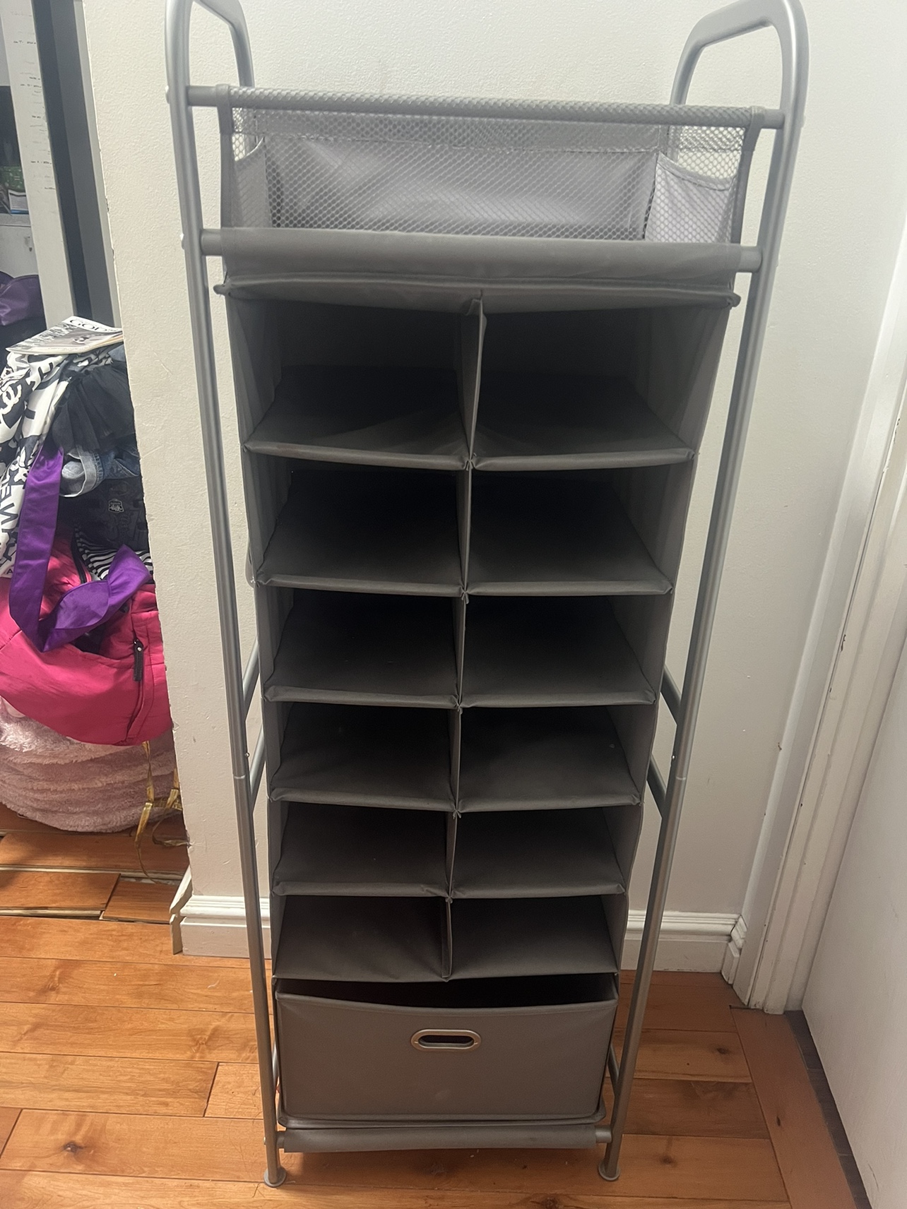 Shoe Rack with Drawer - photo 2