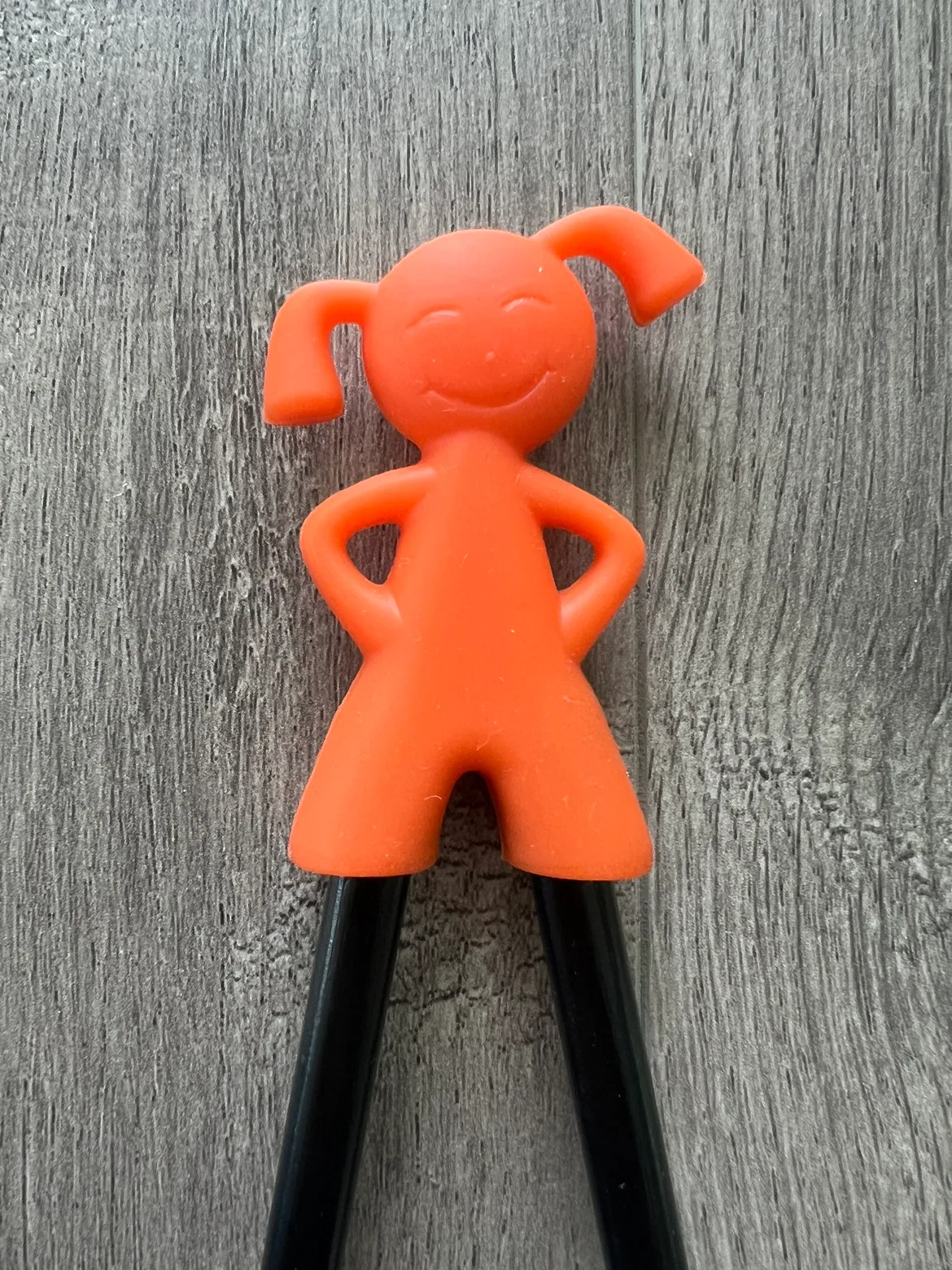 Kids Chopsticks Silicone Holder Boy / Girl image indicator(3)