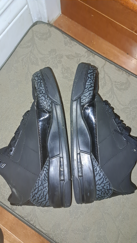 Jordan 3 Black Cat - photo 3