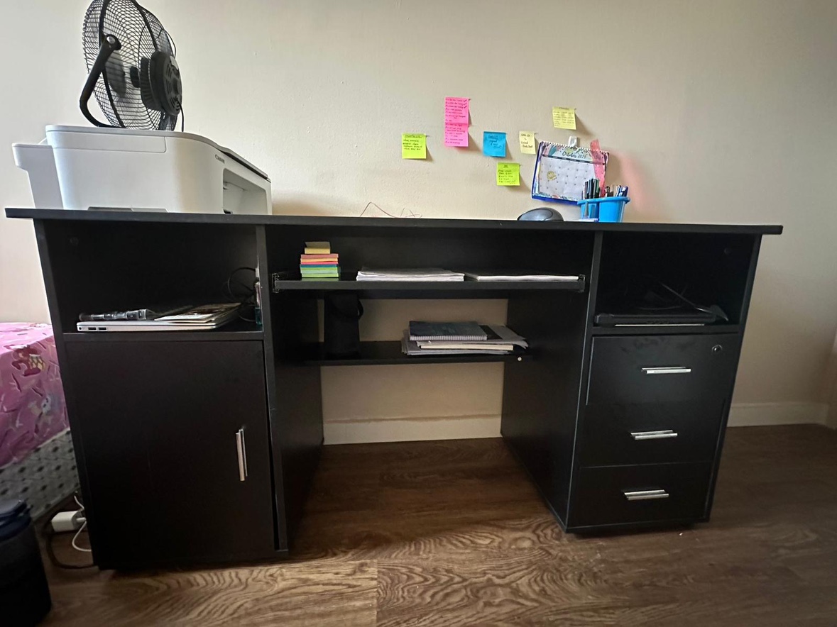 Black Computer Desk