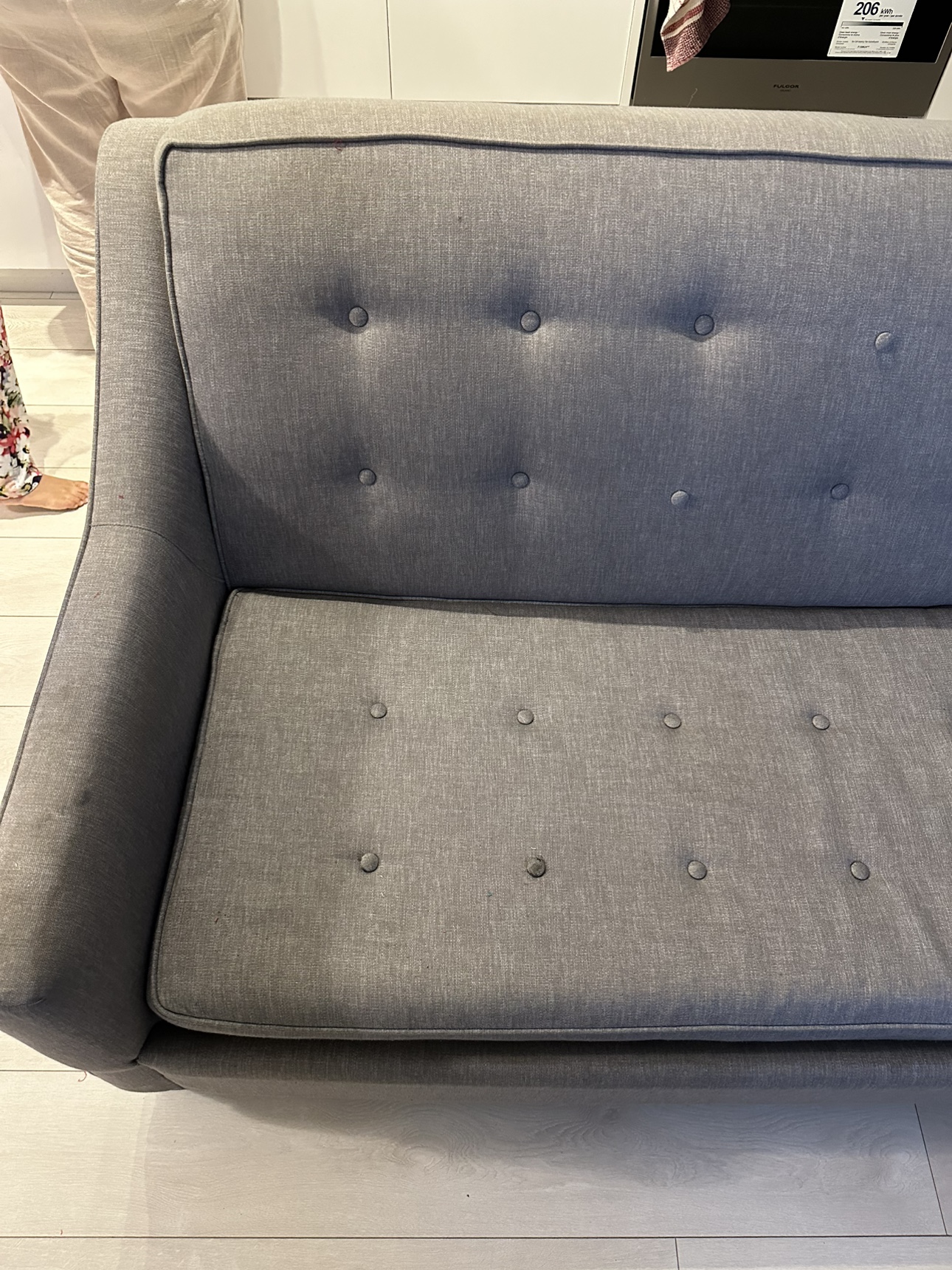 Grey Sofa Bed / Pull Out Couch - photo 3