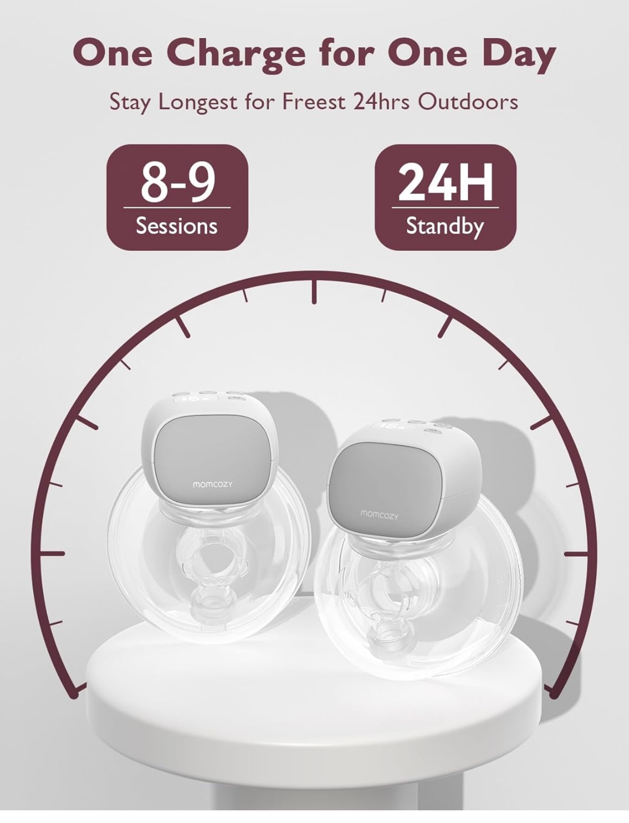 Momcozy S9 Pro Wearable Breast Pump (Two Pack) - photo 3