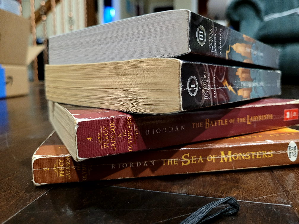 Percy Jackson & The Olympians Books 1-4 - photo 2