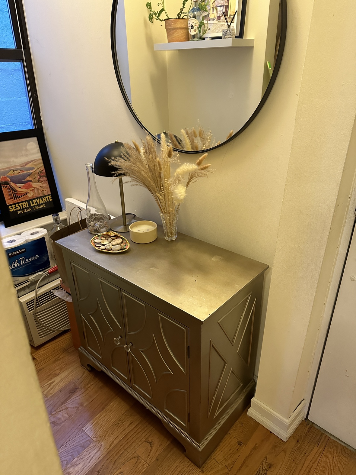 Gold Accent Cabinet - photo 2