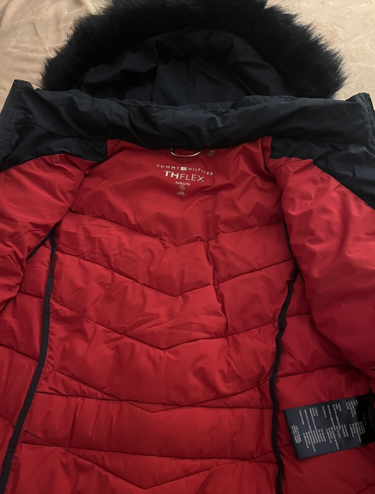 Women’s Tommy Hilfiger Belted Faux-Fur-Trim Hooded Puffer Coat - photo 5