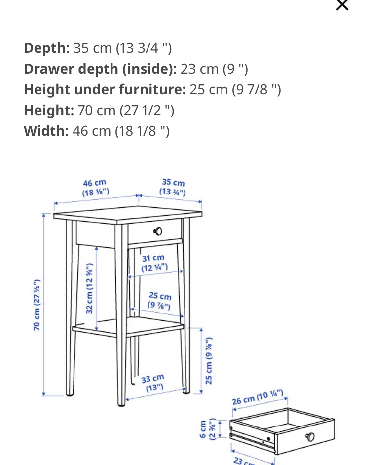Night stand / end table - photo 2