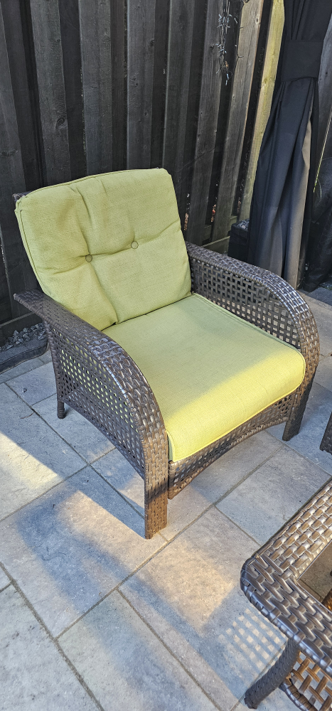 Wicker Patio Conversation set - photo 3