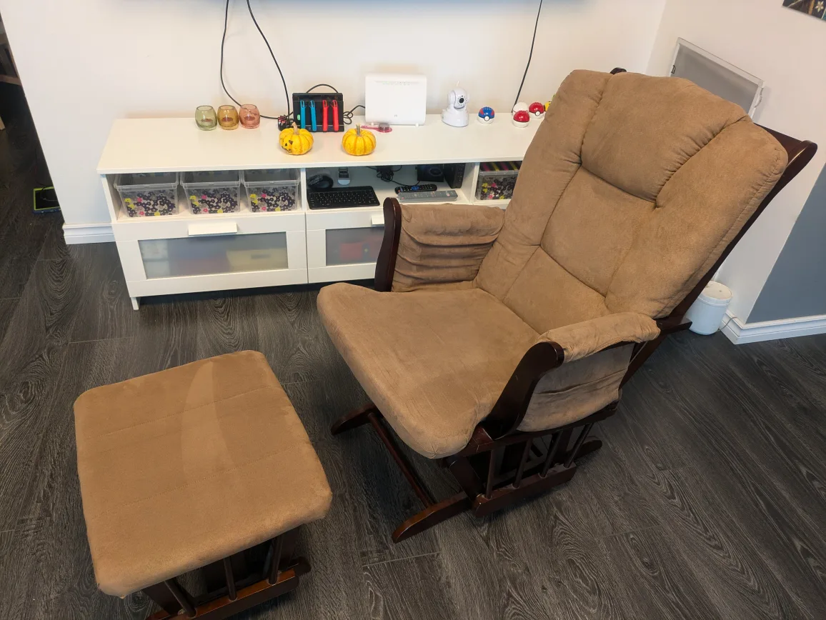 Glider Rocker with Ottoman thumbnail