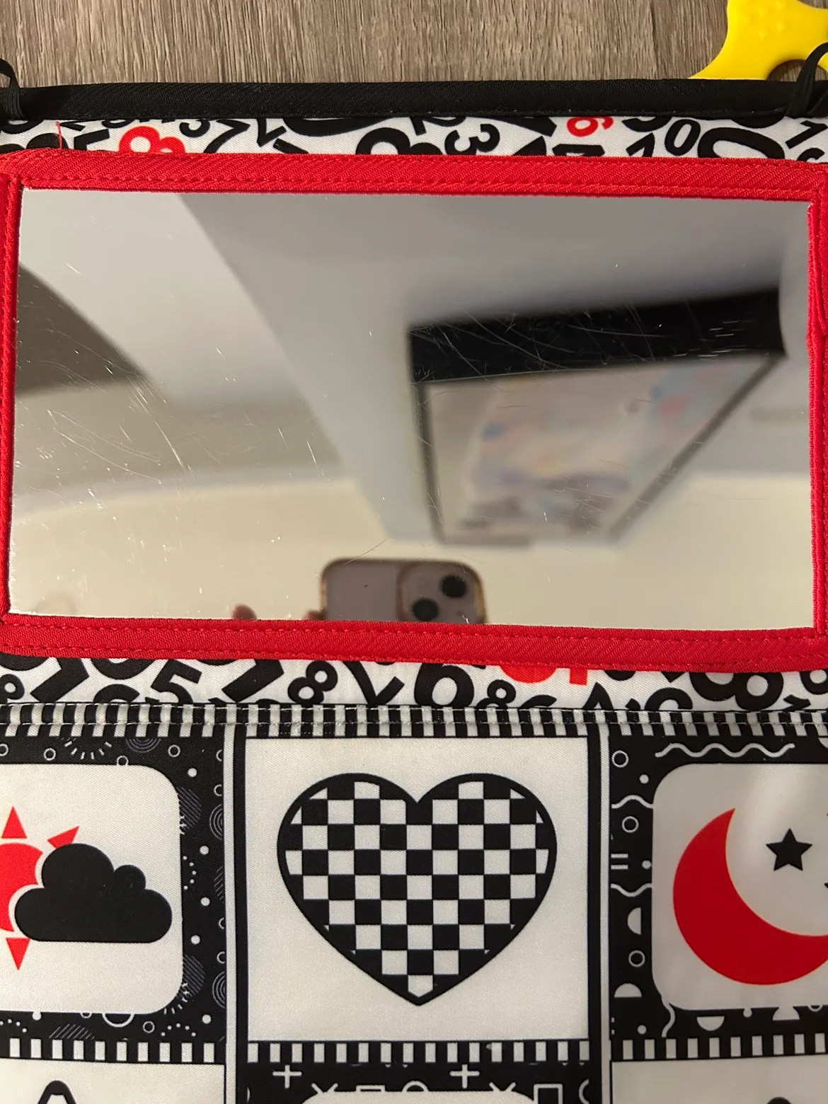 Tummy time mirror and pictures image indicator(3)